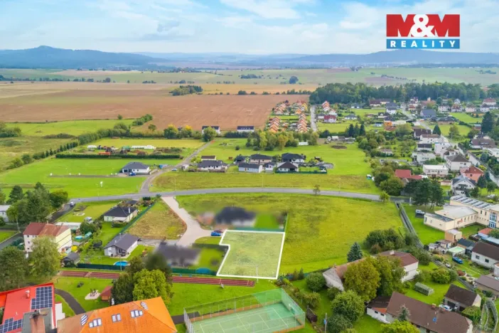 Prodej pozemku pro bydlení, Osek, 1080 m2