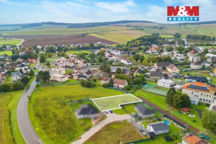 Prodej pozemku pro bydlení, Osek, 1080 m2