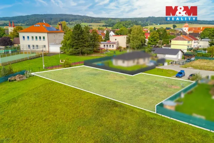 Prodej pozemku pro bydlení, Osek, 1080 m2