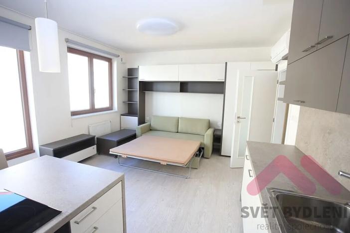 Pronájem bytu 1+kk, Praha - Nusle, Ctiradova, 34 m2