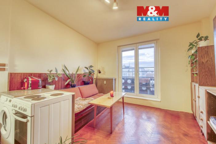 Pronájem bytu 1+kk, Plzeň - Východní Předměstí, Šafaříkovy sady, 23 m2