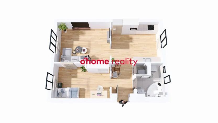 Prodej bytu 2+1, Olomouc, Zamenhofova, 60 m2