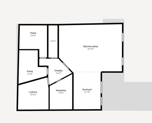 Prodej rodinného domu, Vojkovice, 200 m2