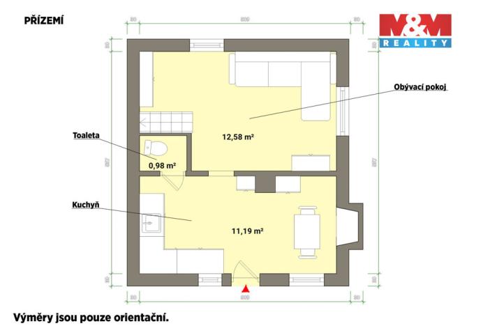 Prodej chaty, Cheb - Podhrad, 50 m2