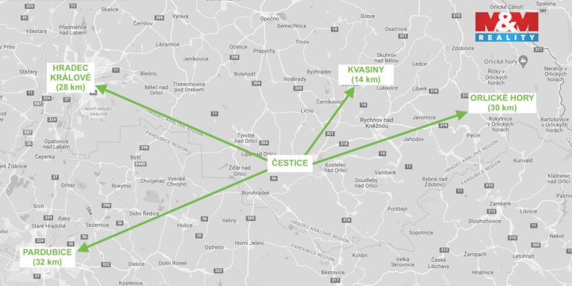 Pronájem skladu, Čestice, 650 m2