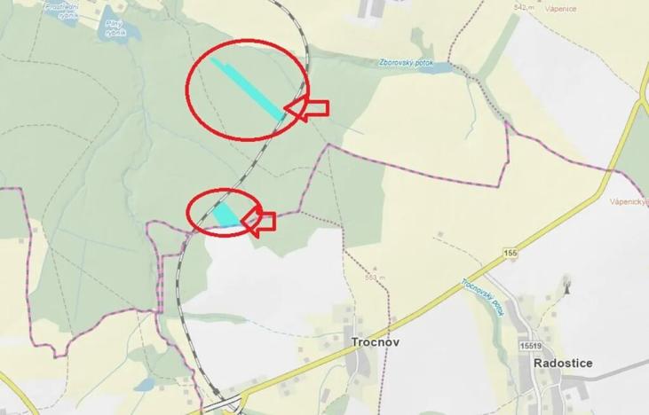 Prodej podílu lesa, Ledenice, 4462 m2