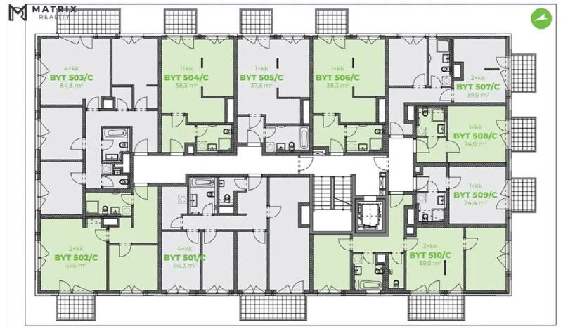 Prodej bytu 1+kk, Kralupy nad Vltavou, Havlíčkova, 38 m2