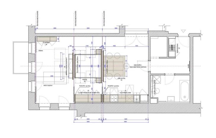 Pronájem bytu 1+kk, Jablonec nad Nisou, Krkonošská, 62 m2