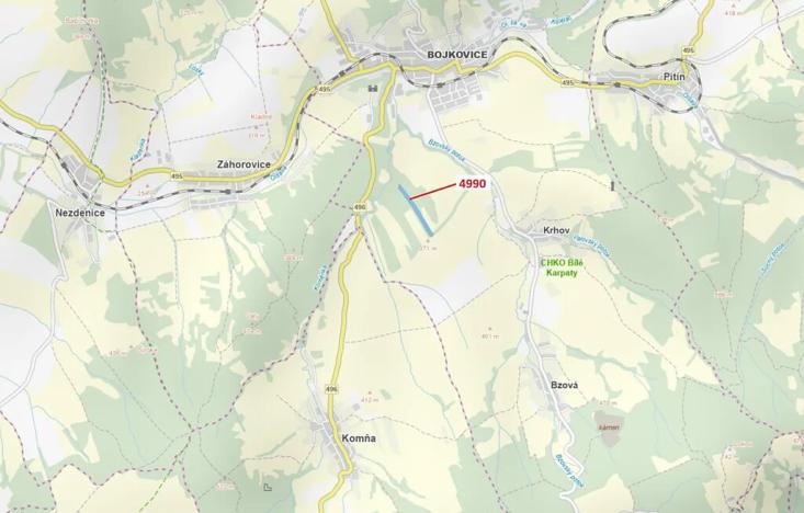 Dražba lesa, Bojkovice, 35849 m2