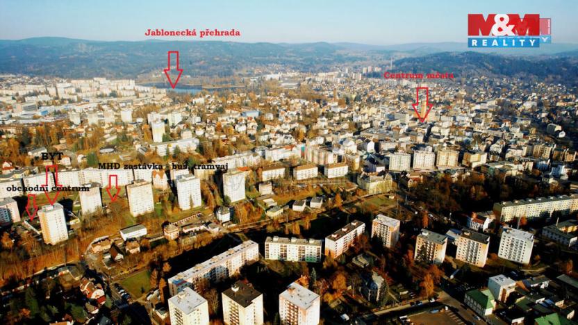 Prodej bytu 1+kk, Jablonec nad Nisou, Na Vršku, 28 m2
