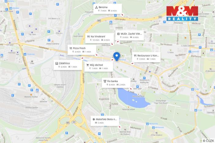 Prodej bytu 3+kk, Praha - Záběhlice, Záběhlická, 68 m2