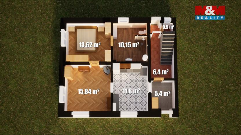 Prodej rodinného domu, Plavy, 132 m2