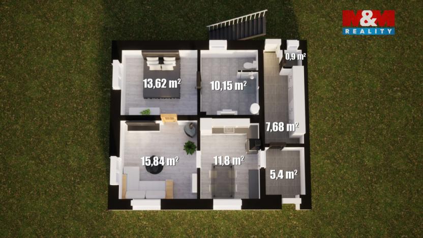 Prodej rodinného domu, Plavy, 132 m2