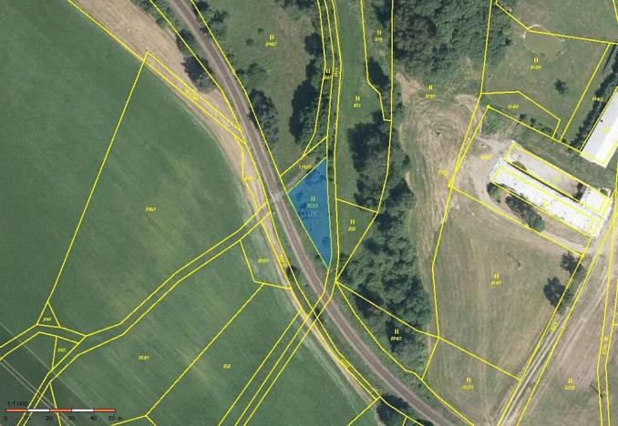 Prodej podílu pozemku, Pustá Kamenice, 960 m2