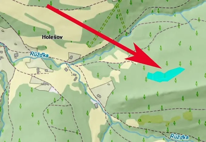 Prodej louky, Růžďka, 6506 m2