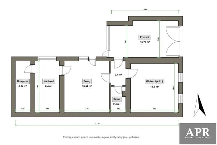Prodej rodinného domu, Kunovice, Svahová, 66 m2