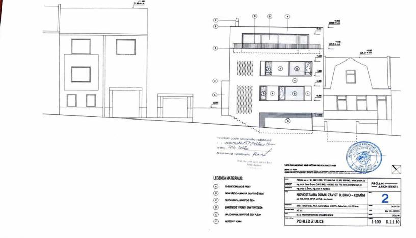 Prodej pozemku, Brno - Komín, Závist, 981 m2