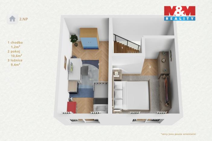 Prodej chaty, Karlovy Vary - Stará Role, 47 m2