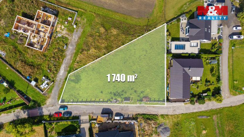 Prodej pozemku pro bydlení, Mladá Boleslav - Jemníky, 1740 m2