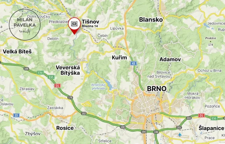 Pronájem rodinného domu, Březina, 285 m2