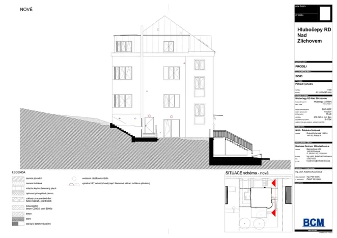 Prodej rodinného domu, Praha - Hlubočepy, Nad Zlíchovem, 362 m2