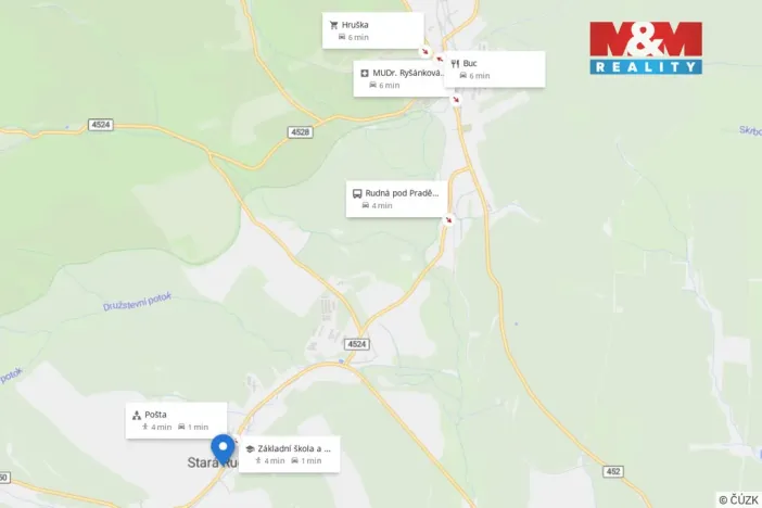 Prodej rodinného domu, Rudná pod Pradědem - Stará Rudná, 105 m2