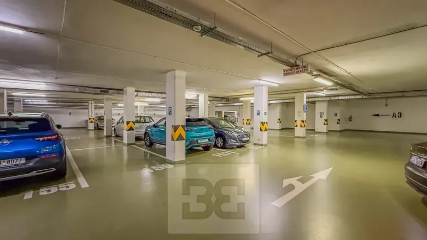 Pronájem garážového stání, Praha - Žižkov, Pitterova, 13 m2