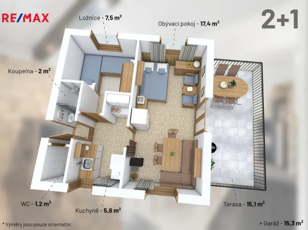 Prodej chaty, Bojanov - Hořelec, 35 m2