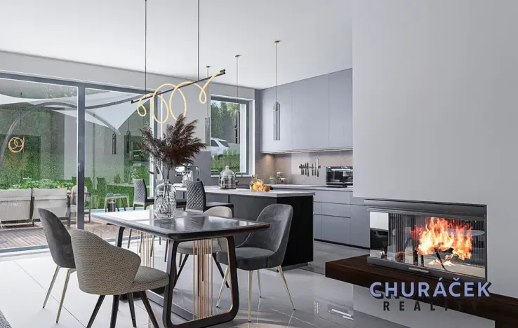 Prodej pozemku pro bydlení, Praha - Velká Chuchle, Na hvězdárně, 1262 m2