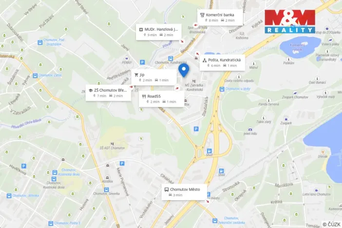 Prodej bytu 3+1, Chomutov, Kundratická, 70 m2