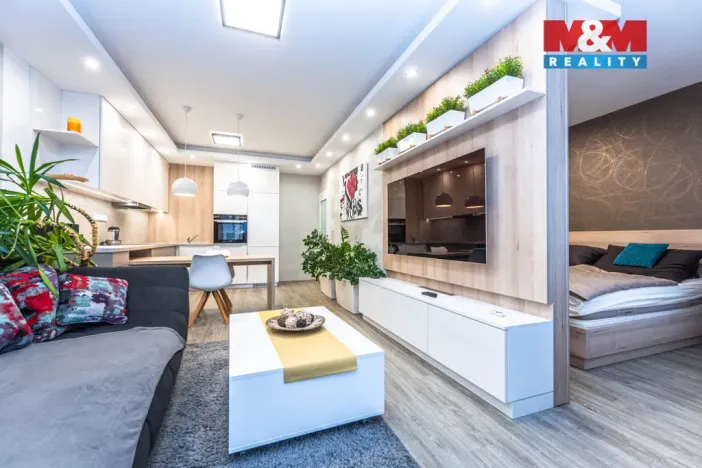 Pronájem bytu 2+kk, Praha - Stodůlky, Svitákova, 54 m2