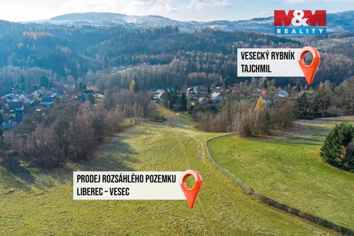 Prodej pozemku pro bydlení, Liberec - Liberec XXV-Vesec, 18048 m2