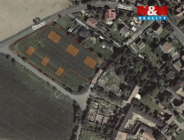 Prodej pozemku pro bydlení, Škvorec, Říčanská, 9748 m2