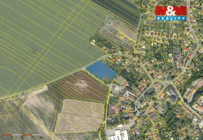 Prodej pozemku pro bydlení, Škvorec, Říčanská, 7812 m2