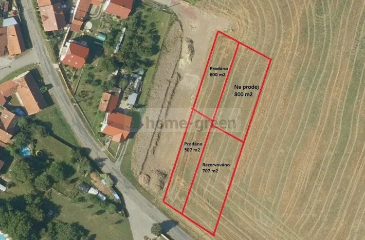 Prodej pozemku, Veverské Knínice, 800 m2