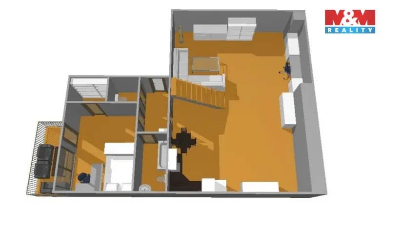 Prodej bytu 2+kk, Praha - Střešovice, Za Pohořelcem, 114 m2