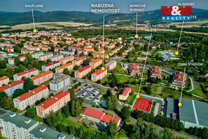 Prodej bytu 3+1, Ostrov, Vančurova, 68 m2