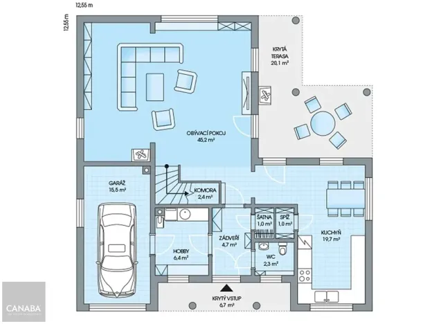 Prodej rodinného domu, Psáry, 244 m2