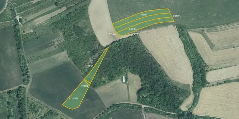 Prodej pole, Nosislav, 36394 m2