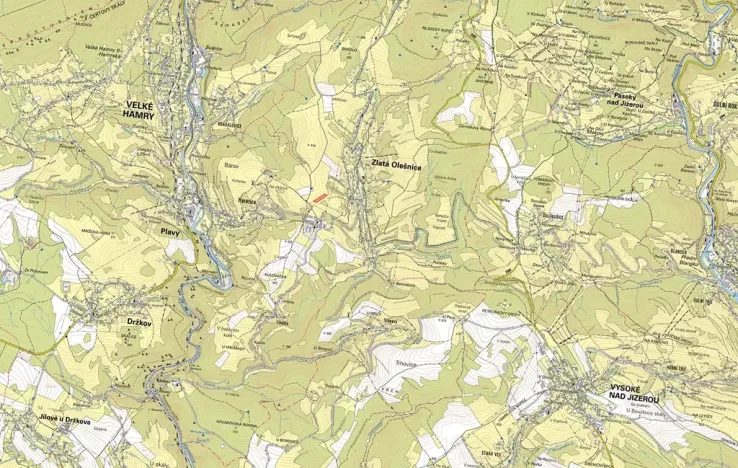 Prodej pole, Zlatá Olešnice, 6162 m2