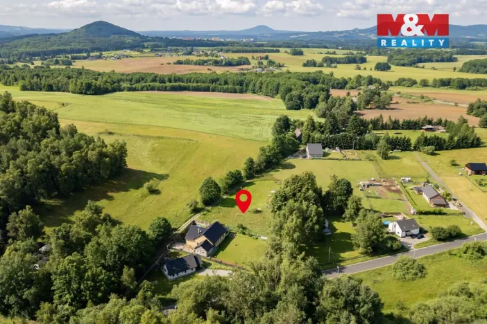 Prodej pozemku pro bydlení, Nový Bor - Pihel, 1162 m2
