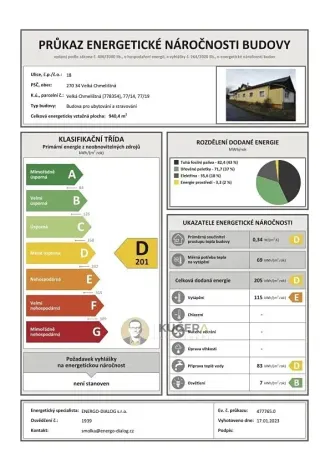 Prodej rodinného domu, Velká Chmelištná, 550 m2
