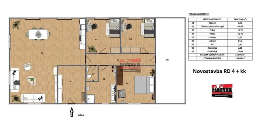 Prodej rodinného domu, Podolí I, 111 m2