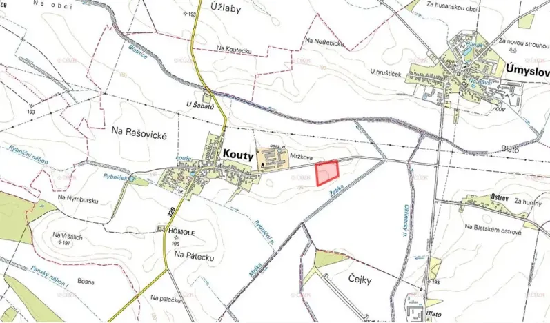 Prodej pole, Kouty, 29924 m2