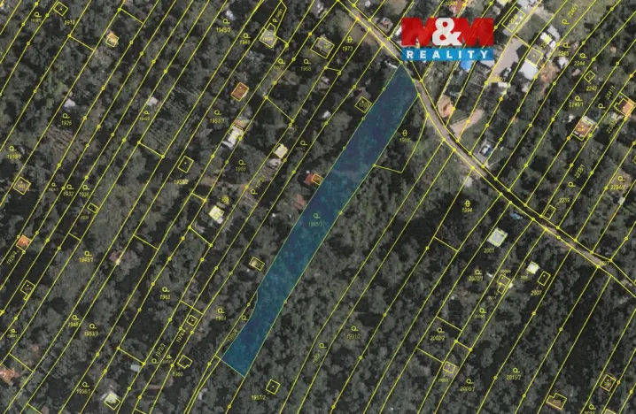 Prodej zahrady, Brno, Na Jurance, 1744 m2