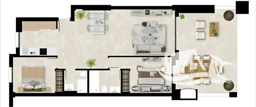 Prodej bytu 3+kk, Casares, Španělsko, 79 m2