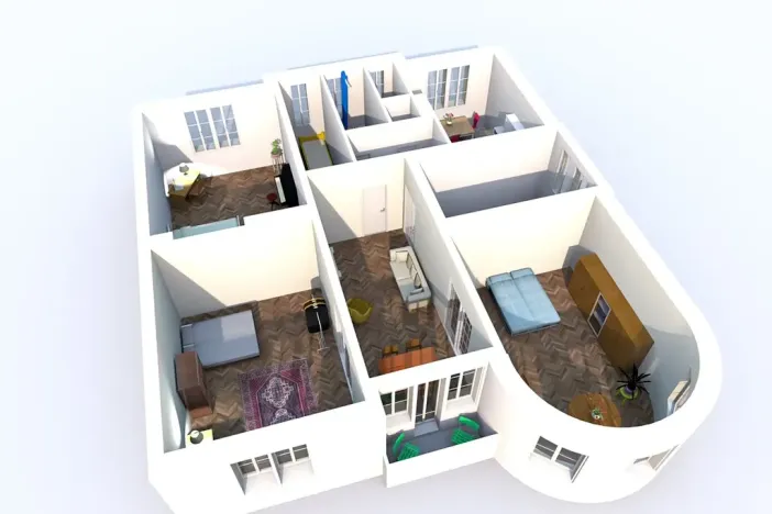 Pronájem bytu 4+1, Praha - Dejvice, Na pískách, 112 m2