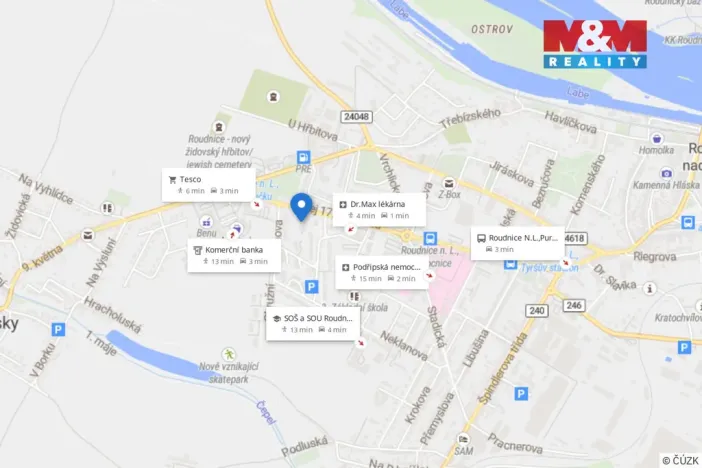 Prodej bytu 4+1, Roudnice nad Labem, Alej 17. listopadu, 90 m2