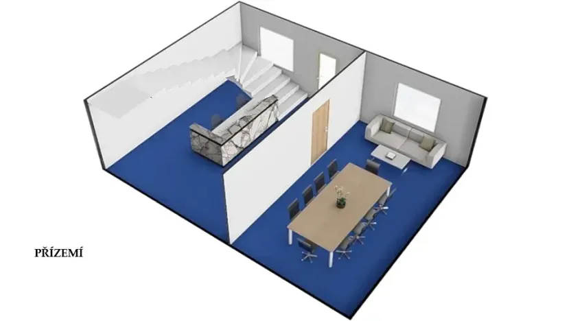 Pronájem kanceláře, Brno, Cimburkova, 182 m2