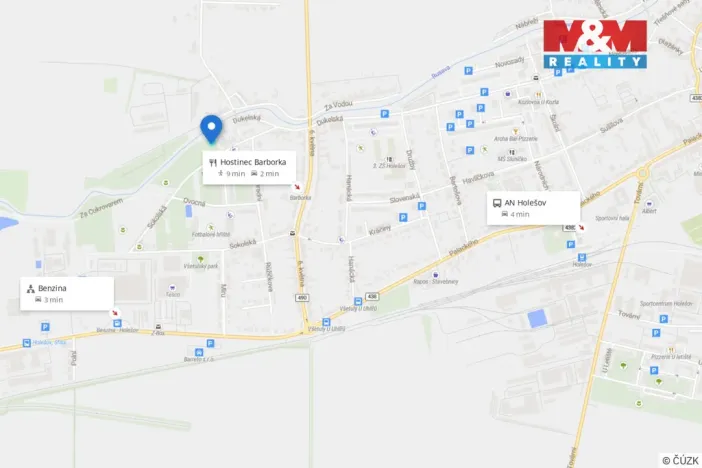 Prodej zahrady, Holešov - Všetuly, 455 m2